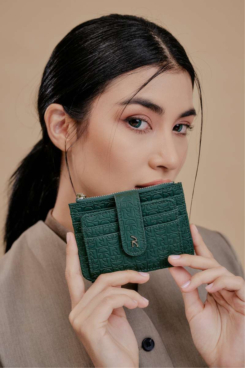 Riri Small Wallet in Forest
