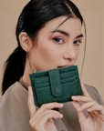 Riri Small Wallet in Forest