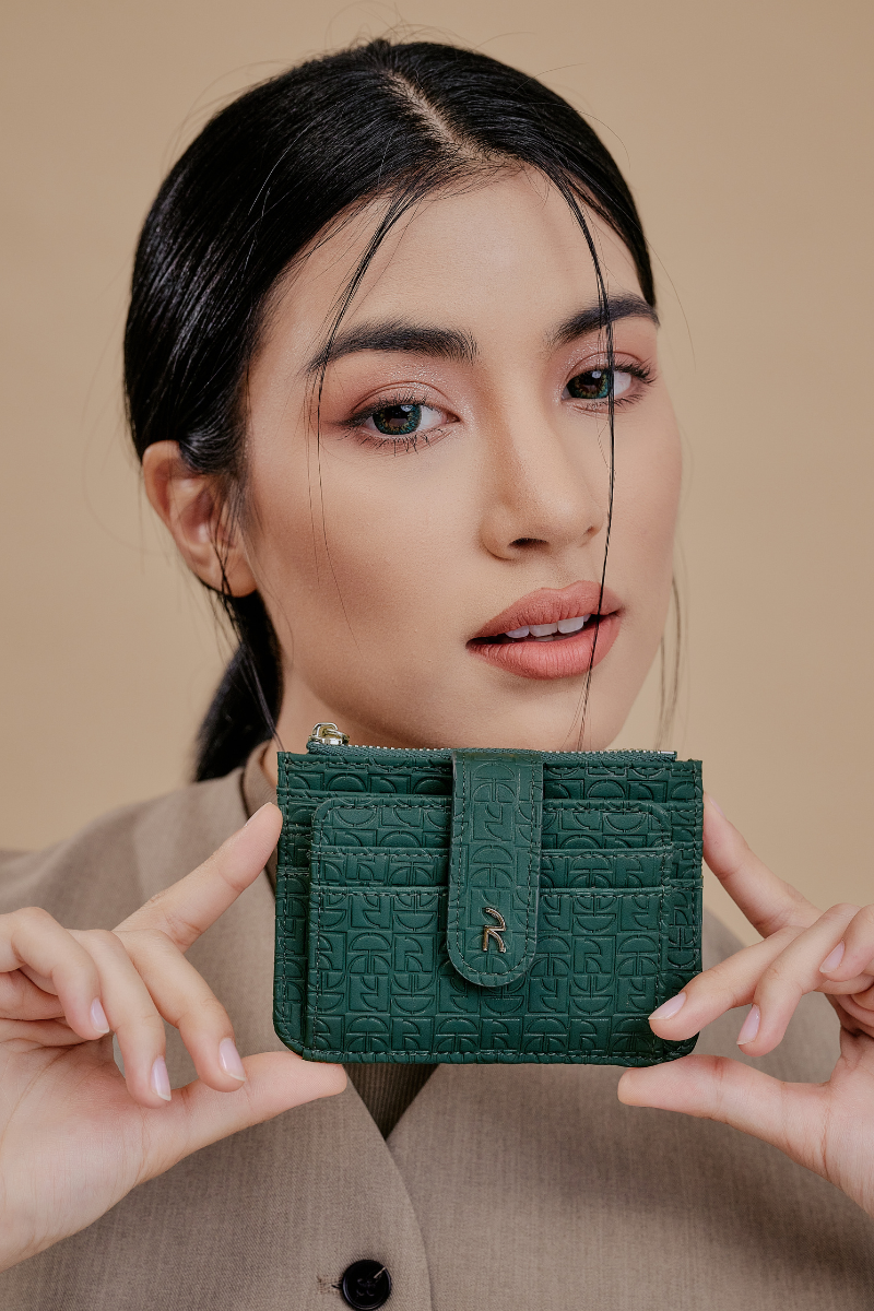 Riri Small Wallet in Forest