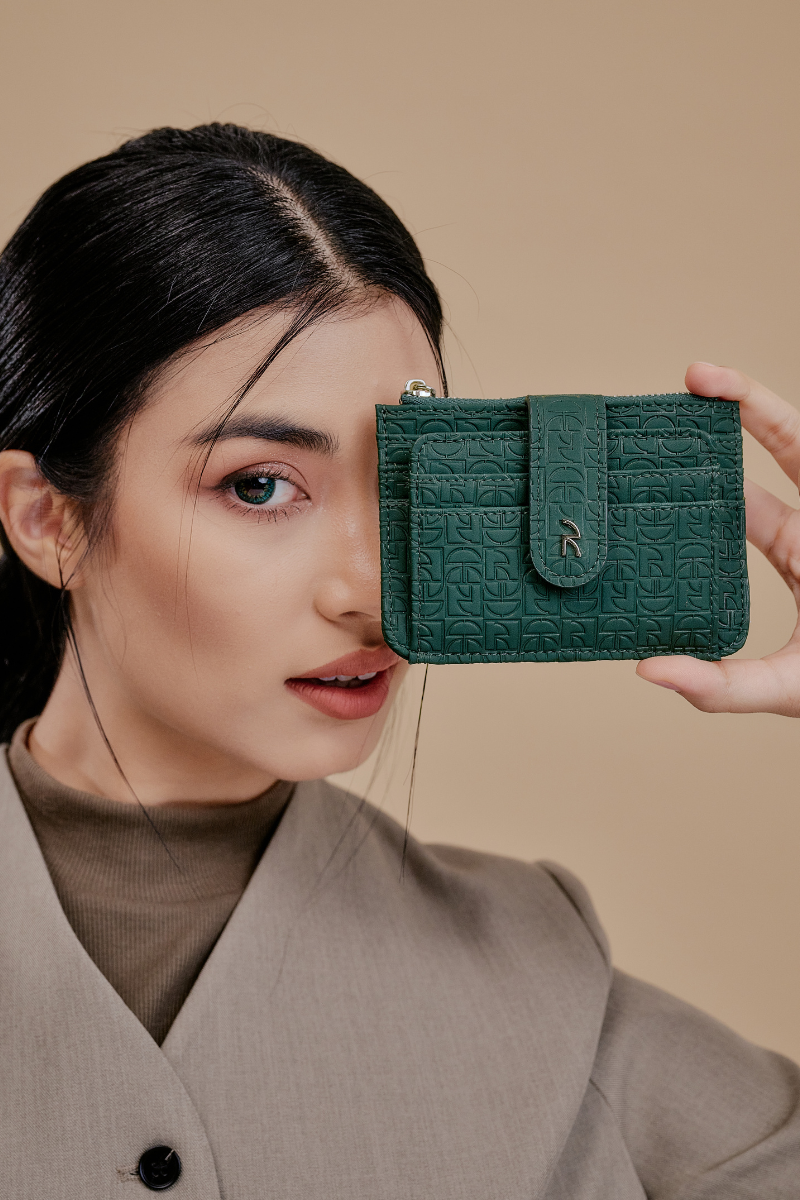 Riri Small Wallet in Forest