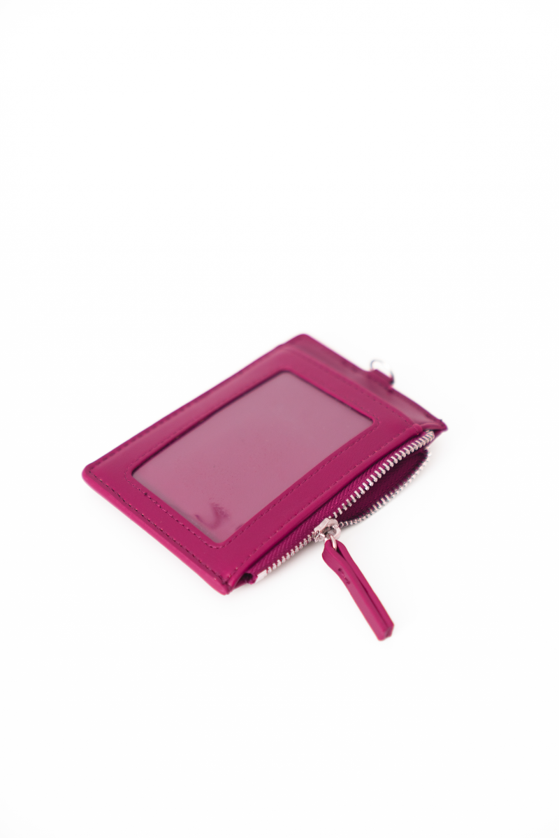 Signature Card Holder in Fuschia