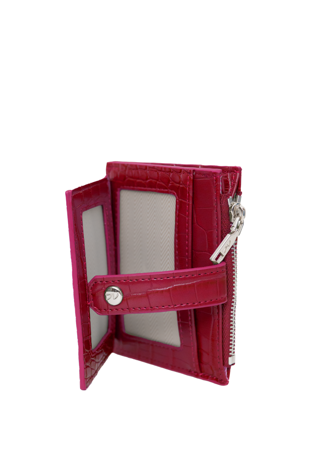 Teo Small Wallet in Fuschia