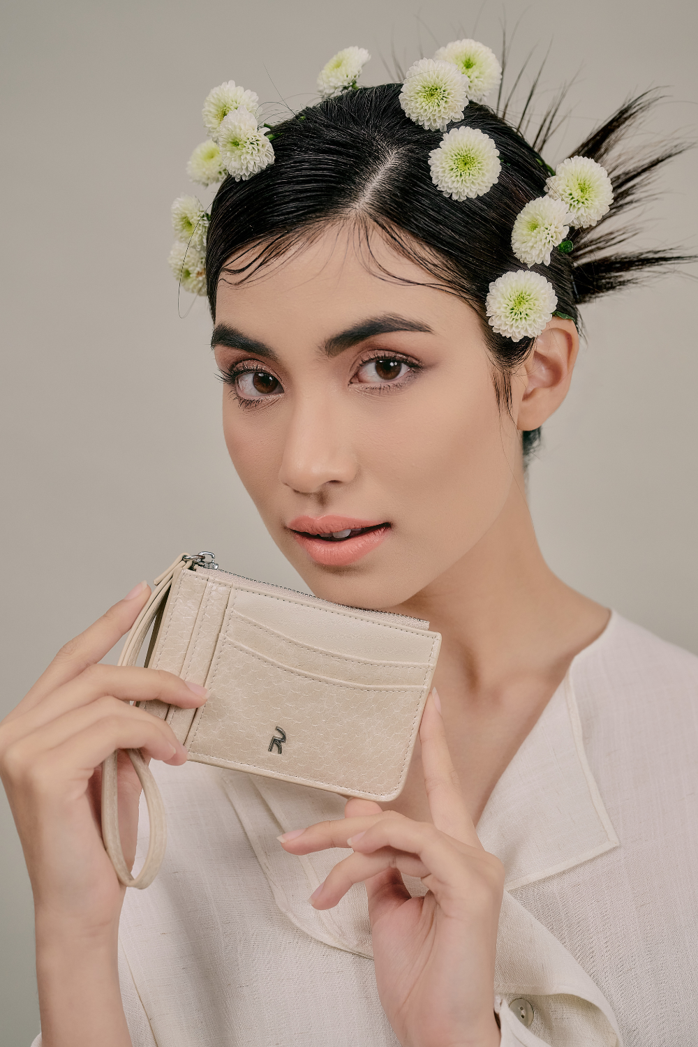 Jimoo Wallet in Ivory