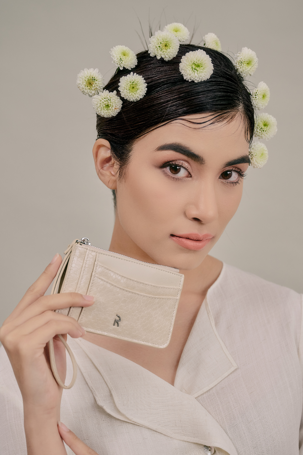 Jimoo Wallet in Ivory