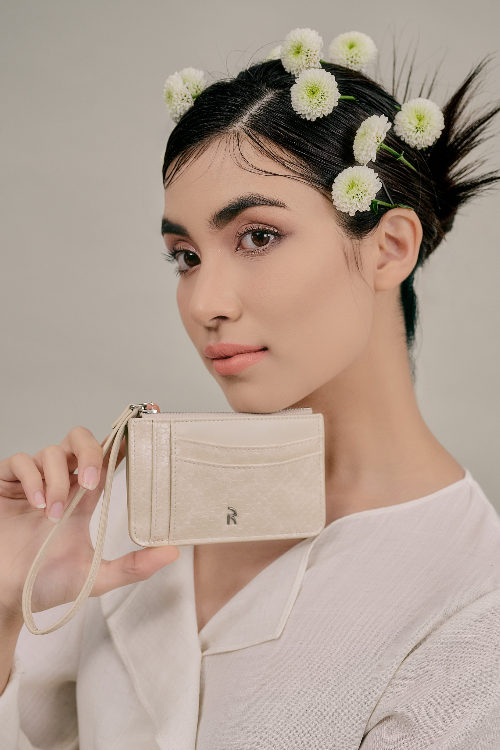 Jimoo Wallet in Ivory