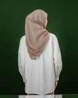 Semaya Scarves in Latte