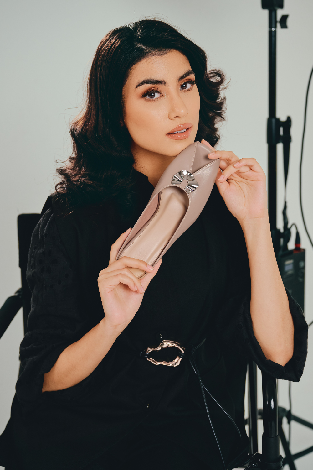 Linda Shoes in Latte