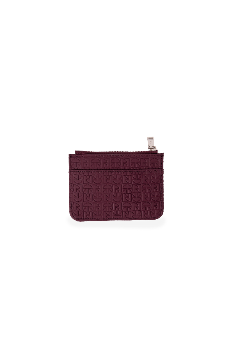 Riri Small Wallet in Maroon
