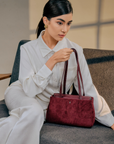 Tibby Bag in Maroon