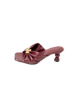 Daiyan Shoes in Maroon