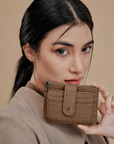 Riri Small Wallet in Mocha