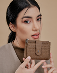 Riri Small Wallet in Mocha