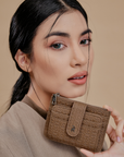 Riri Small Wallet in Mocha