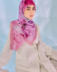 Nayra Scarve in Morganite