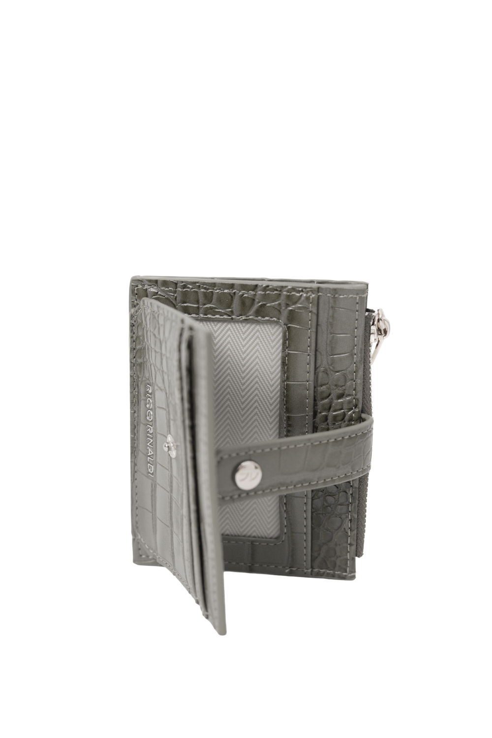 Teo Small Wallet in Moss Gray