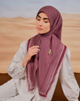 Mori Scarve in Mulberry