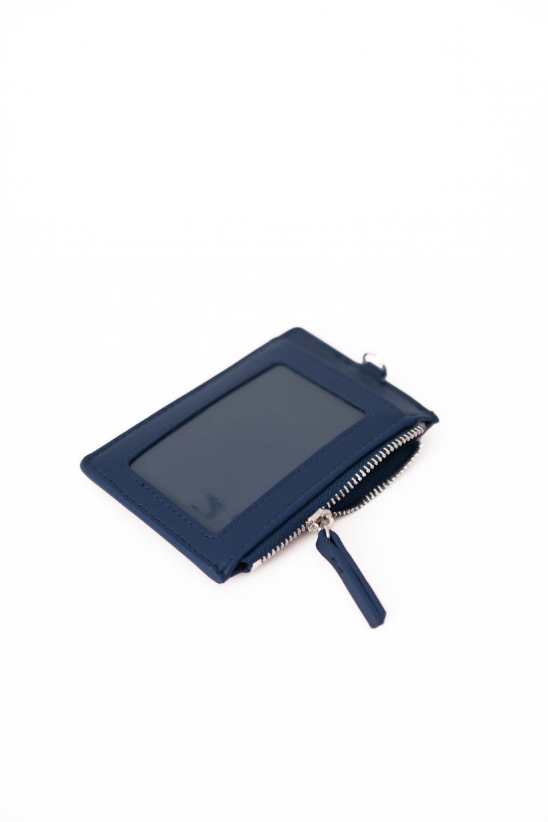Signature Card Holder in Navy Blue