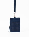 Signature Card Holder in Navy Blue