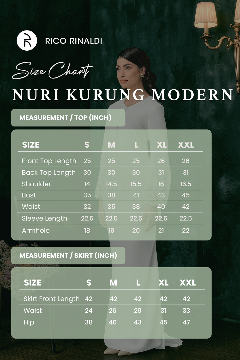 Nuri Bridal Kurung Modern in Off White