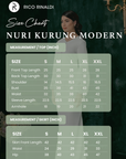 Nuri Bridal Kurung Modern in Off White