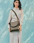 Dumma Hobo Bag in Olive