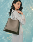 Dumma Hobo Bag in Olive