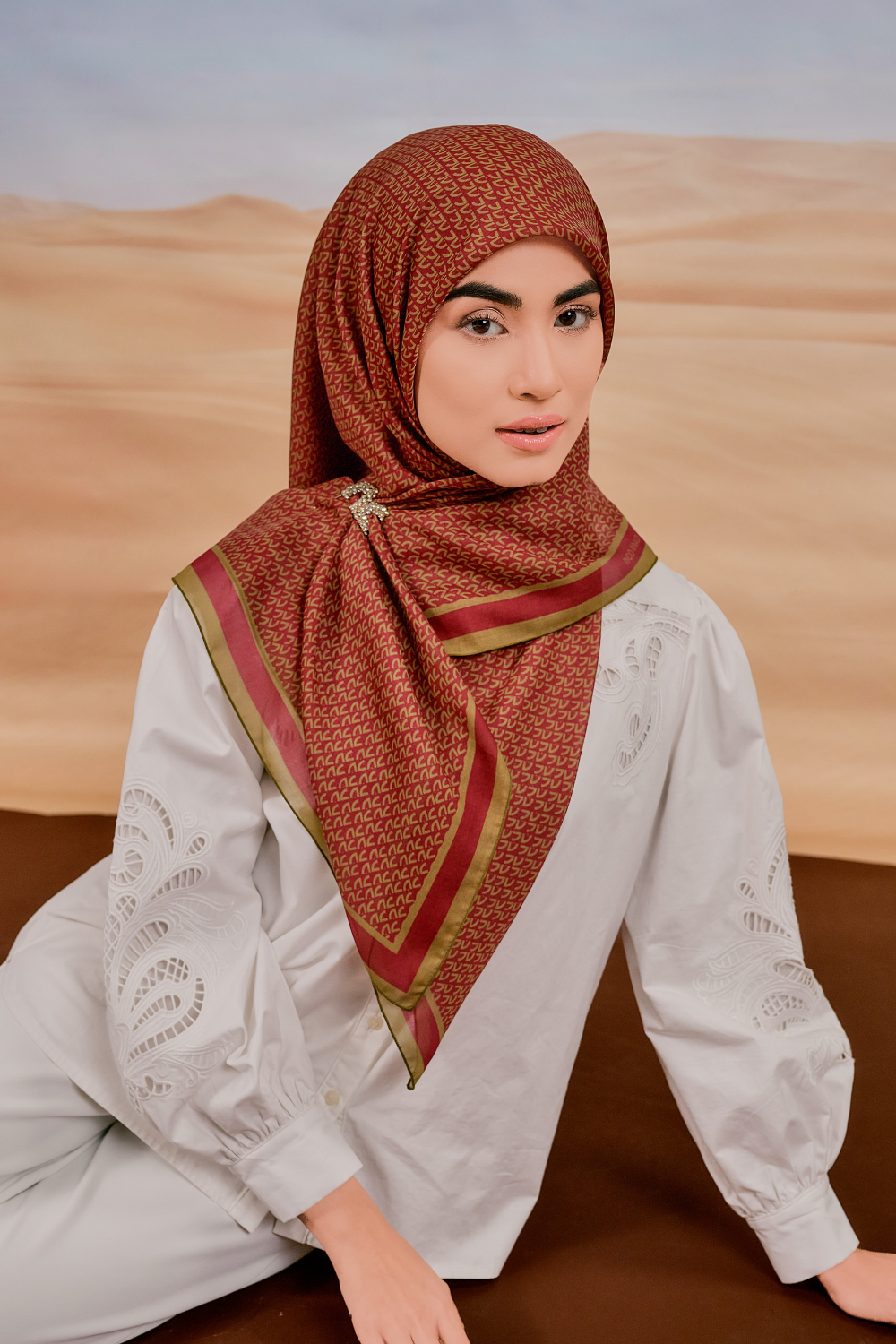 Mori Scarve in Pistache