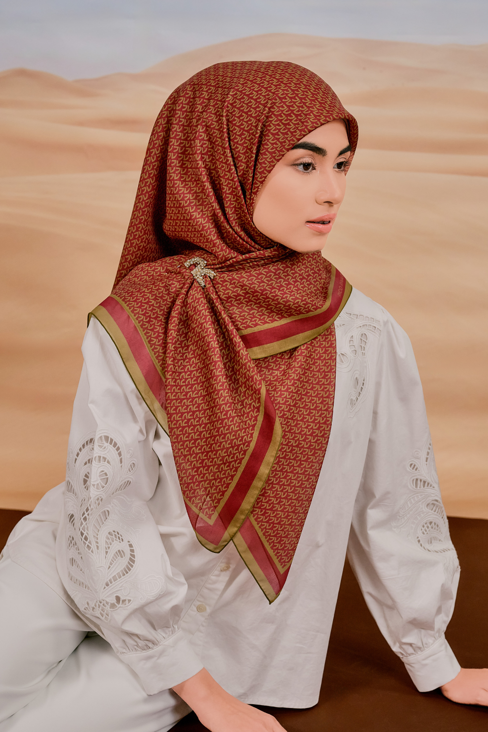 Mori Scarve in Pistache