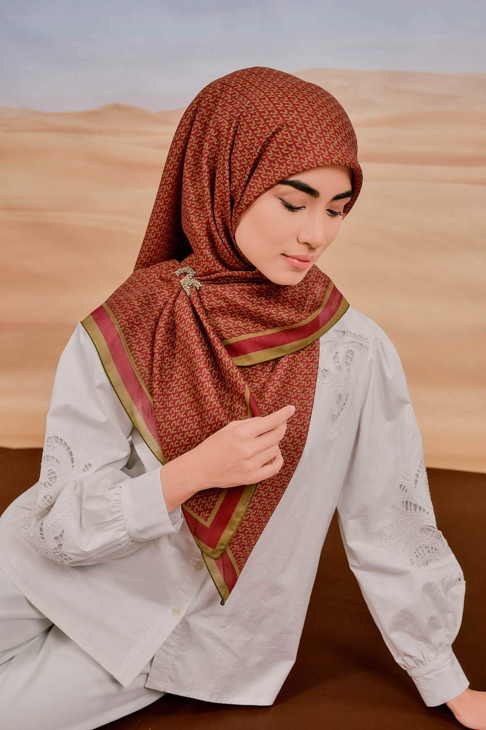 Mori Scarve in Pistache