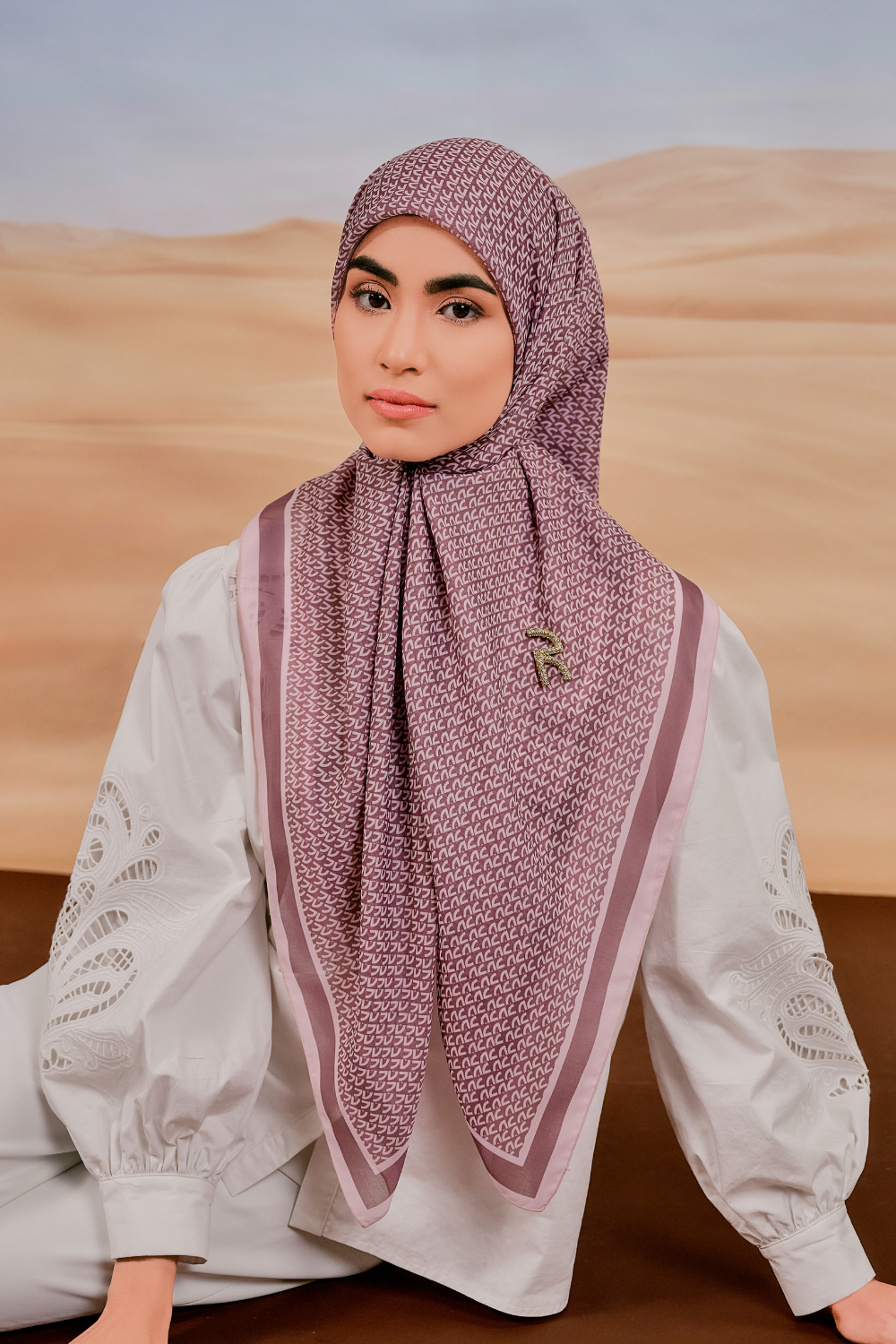 Mori Scarve in Plumwood