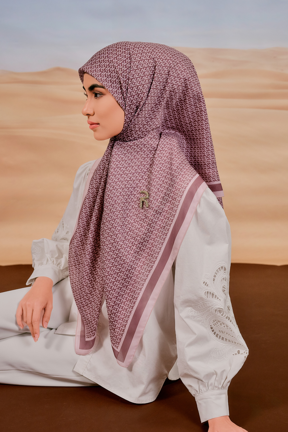 Mori Scarve in Plumwood