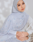 Hanami Shawl in Powder Blue