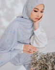 Hanami Shawl in Powder Blue