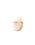 Dipta Denim Mules in Sandy Beige