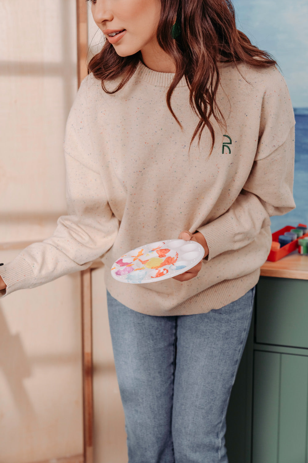 Stardust Sweater in Beige