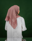 Semaya Scarves in Tawny Brown