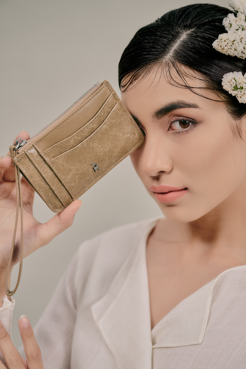 Jimoo Wallet in Tanskin