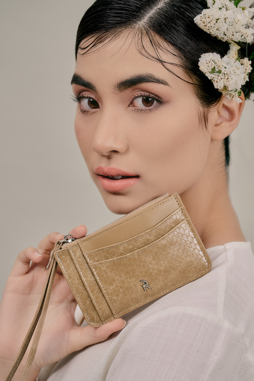 Jimoo Wallet in Tanskin