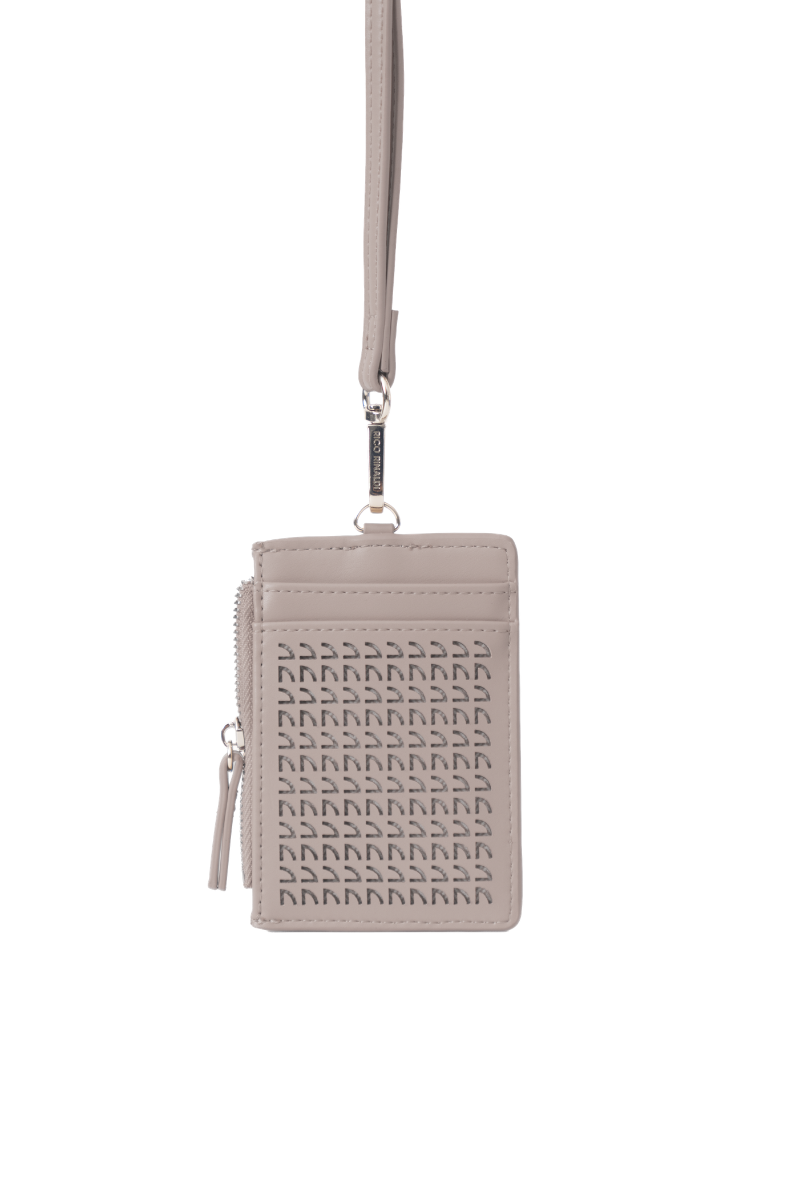 Signature Card Holder in Taupe
