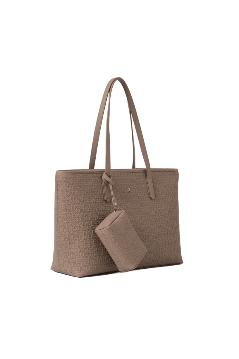 Jiro Tote Bag in Taupe