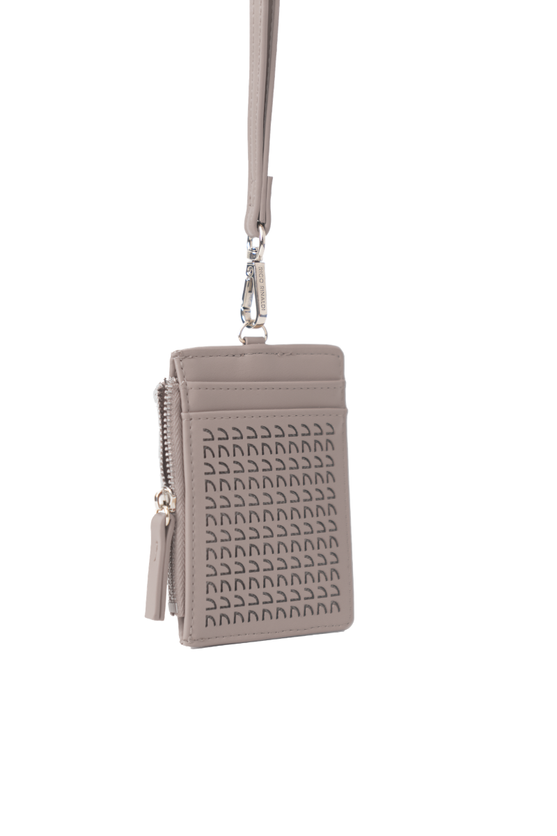 Signature Card Holder in Taupe