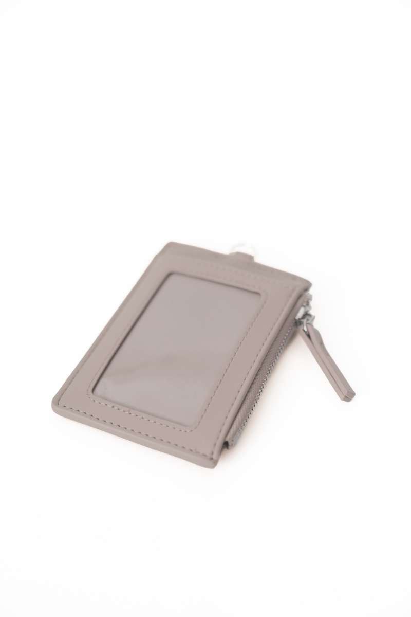 Signature Card Holder in Taupe