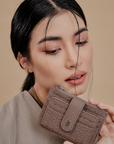 Riri Small Wallet in Taupe