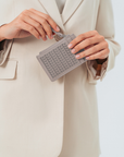 Signature Card Holder in Taupe