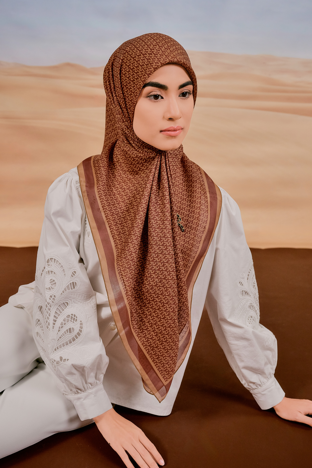 Mori Scarve in Truffle