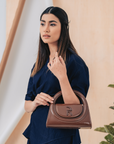 Medium Solace Bag in Walnut