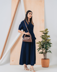 Medium Solace Bag in Walnut