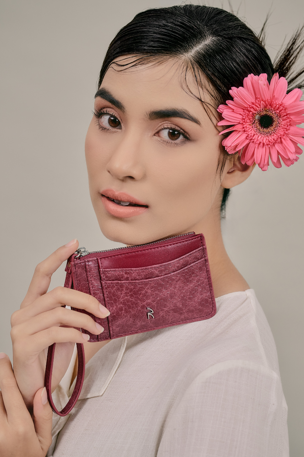 Jimoo Wallet in Wine
