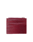 Teo Small Wallet in Wine