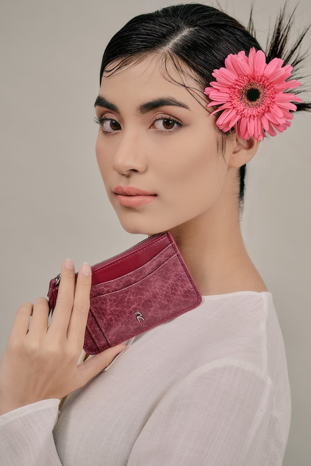 Jimoo Wallet in Wine